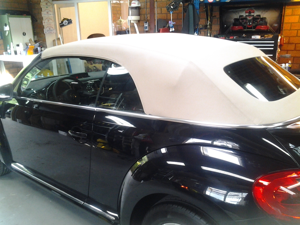 New Beetle Beige Cabriokap Cabrio Specialist - Cabriodak