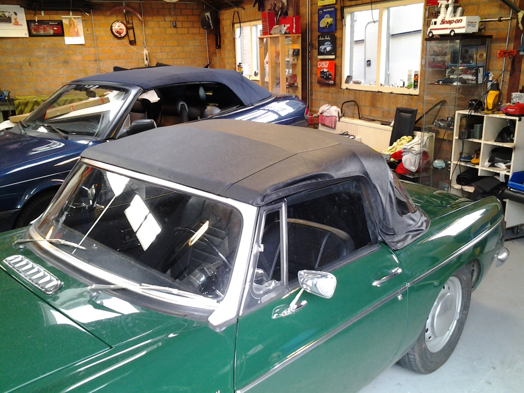 MGB Green Cabrio Specialist - Cabriodak